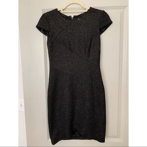 Aidan Mattox short sleeve dress